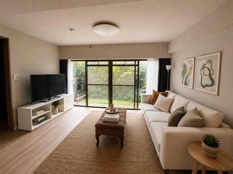 1 Bedroom + Study in Nakameguro